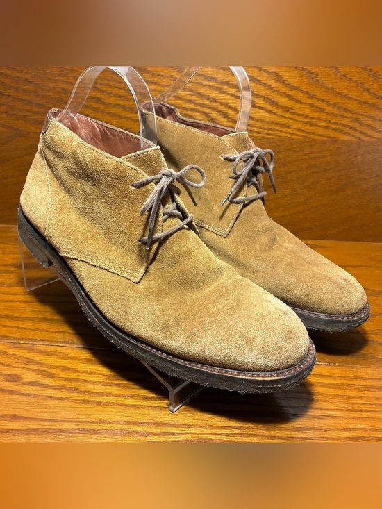 Johnston & Murphy Other - Johnston & Murphy Memory Foam Suede Chukka Boots Tan Men’s Size 10.5